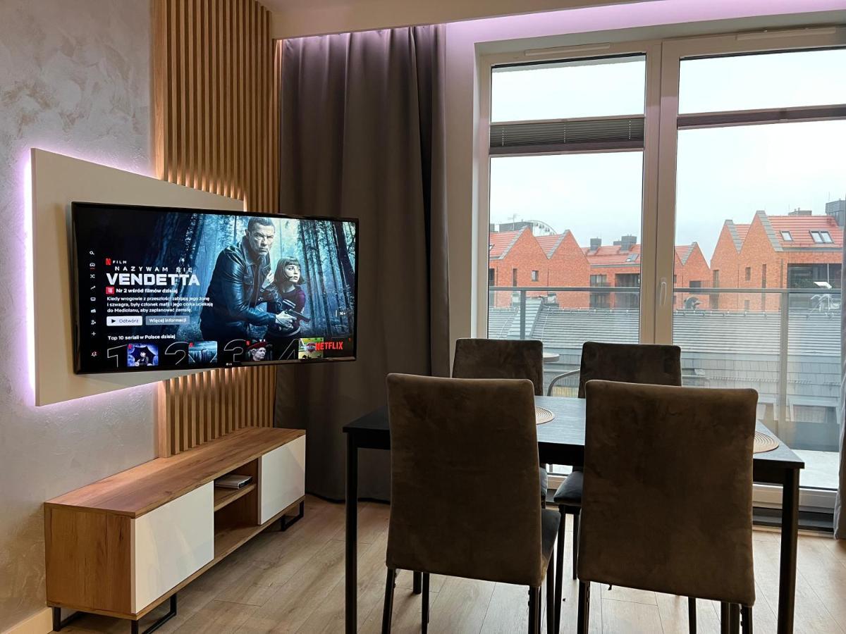 Tricity Apartments - Angielska Grobla Marina Gdańsk Exteriör bild